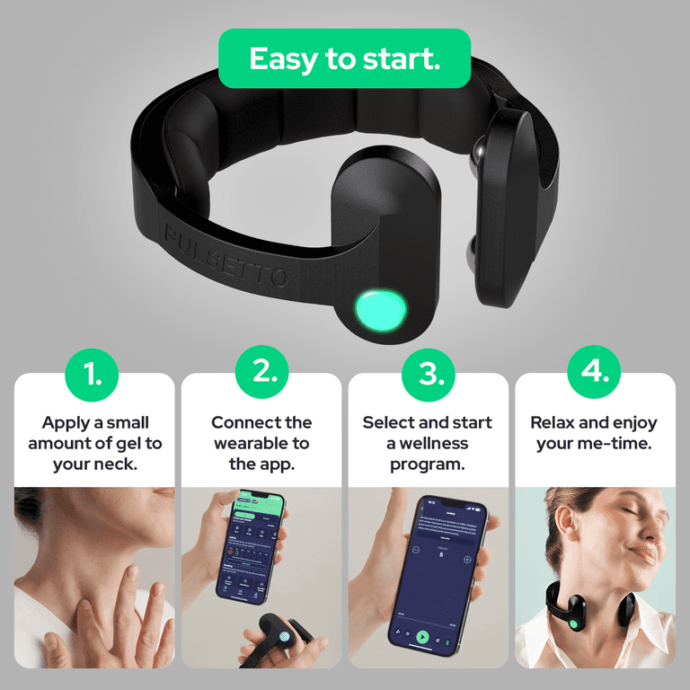 Pulsetto FIT Non-Invasive Vagus Nerve Stimulator – Feel Calmer