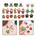 thumbnail image 1 of 22x colgantes de Navidad, suministros para manualidades, regalos de cumpleaños, adornos creativos, decoración navideña, abalorios para fabricación de Macarena Colgante Encanto, 1 of 8