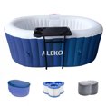 thumbnail image 1 of ALEKO Inflatable 2 Prs Hot Tub 145 Gallons 100 Bubble Jets, 1 of 8