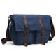 thumbnail image 1 of Mujeres Hombres Bolso Bolso Bolso Libro Bolera Cartera Almacenamiento Crossbody Pack Gran Capacidad Capacidad Camping Flap Messenger Bolsos Múltiples bolsillos Oscuro Azul grande Methold AP004585-03, 1 of 6