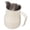 Matte White, variant on Rupoun Premium Milk Frothing Pitcher 304 Stainless Steel Spout Mouth Scale Coffee Latte Art Cup for Work Office Espresso Cappuccino Maker, Matte Black 550ml / 18.6oz