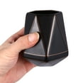 thumbnail image 6 of Supvox 1Pc Black Ceramic Pen Holder with Geometric Design for Home Desktop Organizer, 6 of 7