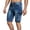 Blue, variant on Hpapadks Mens Jean Shorts Slim Fit Straight Leg Knee Length Cargo Jeans Shorts Summer Casual Vacation Men's Denim Shorts Blue L