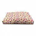 thumbnail image 4 of Ice Cream Pet House, Taste of Summer Theme Chocolate and Fruity Flavor Cherries Circle Sprinkles, Outdoor & Indoor Portable Dog Kennel with Pillow and Cover, 5 Sizes, Multicolor, by Ambesonne, 4 of 5