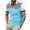 Sky Blue, variant on Men's Short Sleeve Button Down Shirt Men's Short Sleeve Button Up Short Sleeve Button Down Men With Pocket Button Up Summer Shirt Men Warehouse Clearance Sale