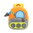 thumbnail image 2 of Xingzhi Plush Children Backpack Portable Cute Unisex Automotive Pattern Large Capacity Book Snack Student Bag Birthday Gift Type 2, 2 of 6