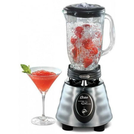 Oster 220 Volt Blender with Glass Jar in Chrome Color - BEST02-E01 (WILL NOT WORK IN