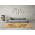 thumbnail image 3 of Ahgly Company Indoor Rectangle Medallion Brown Traditional Area Rugs, 4' x 6', 3 of 4
