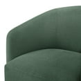 thumbnail image 6 of Comfort Pointe Amhurst Green Fabric Swivel Barrel Accent Chair, 6 of 12