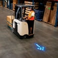 thumbnail image 2 of Global Industrial Forklift Blue Arrow Light with Flash, 2 of 6