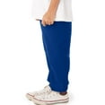 thumbnail image 2 of Hanes EcoSmart Boys' Fleece Sweatpants Deep Royal XS, 2 of 4