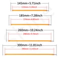 thumbnail image 5 of Filamento LED flexible DC3V 38 mm 60 mm 95 mm 80 mm 130 mm 145 mm 185 mm 260 mm 300 mm Bombilla Edison Piezas de lámpara Diodo LED COB Decorativo DIY, 5 of 5