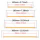 thumbnail image 5 of Filamento LED flexible DC3V 38 mm 60 mm 95 mm 80 mm 130 mm 145 mm 185 mm 260 mm 300 mm Bombilla Edison Piezas de lámpara Diodo LED COB Decorativo DIY, 5 of 5