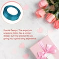 thumbnail image 4 of Walson Gift Wrap Ribbon Wedding Clothes Making Supply Multi-color DIY Craft Accessories Festival Fabric Polyester Ribbons Box Ornaments Peacock Blue 47, 4 of 7