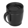 thumbnail image 1 of Handle Coffee Cup, Handle Portable Coffee Cup  For Office Camping For Outdoors Black, 1 of 8