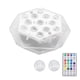 thumbnail image 1 of Luz LED sumergible RGB, luz subacuática con carga USB resistente al agua y control remoto, 1 of 8