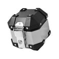 thumbnail image 5 of Kuntesetty Generic Motorcycle Top Case 5L Storage Trunk for Motorcycle Accessories Silver, 5 of 9