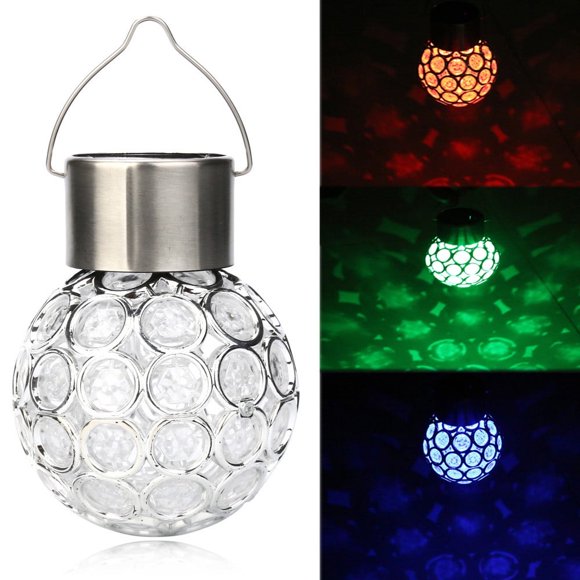 Dvkptbk Solar Garden Lights, Warm White Solar Lights Outdoor, Bright LED Outdoor Lights for Yard, , , Patio, and Walkway