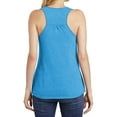 thumbnail image 2 of Mafoose Women’s V.I.T. Gathered Back Tank Heathered Bright Turquoise 3X-Large, 2 of 5
