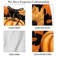 thumbnail image 4 of luoweisi Men's Beach Shorts Quick Dry Swim Trunks with Mesh Lining Maple Leaf Pumpkin 2XL, 4 of 5