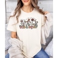 thumbnail image 2 of Pre-K Squad Teacher Shirt for Women Floral Teach Them Love Them Watch Them Grow Tee Natural Shirt Adult Small, 2 of 4