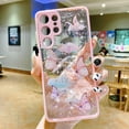 thumbnail image 3 of for Samsung Galaxy S2 2 Plus Clear Glitter Case, Cute Sparkle Butterfly Bling Shiny Diamond Women Girls Cases Rubber Slim Shockproof Drop Phone Protective Cover for Galaxy S22 Plus (Pink Butterfly), 3 of 10