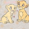 thumbnail image 5 of Disney Lion King Baby Girls' Sleeveless Romper Pajama and Headband Set Oatmeal Heather Simba and Nala, 5 of 5