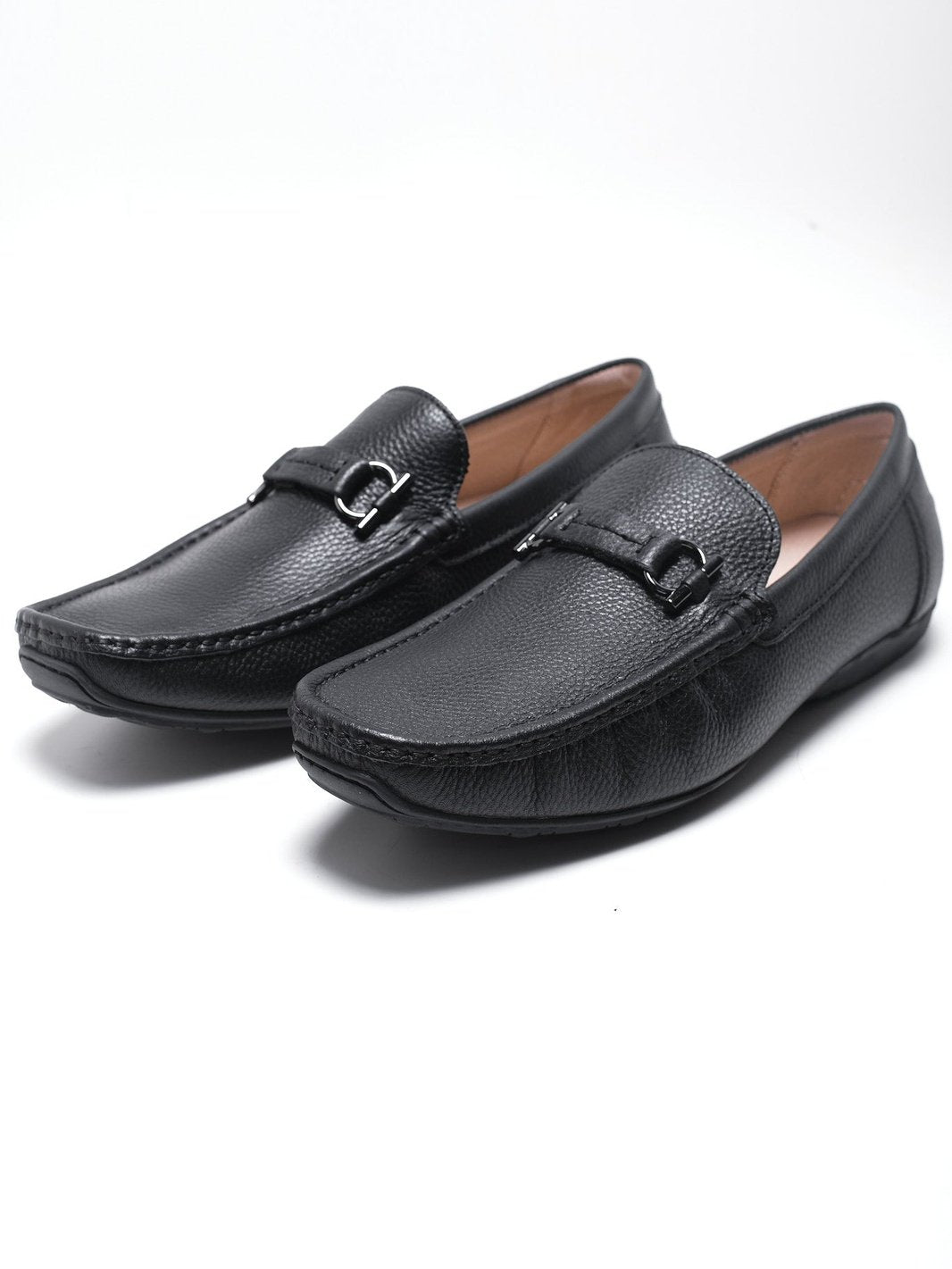 Salo New York Men\'s Slip On Genuine Leather Moccasin Loafers  Sz 39 Buy Salo New York Men main image 3