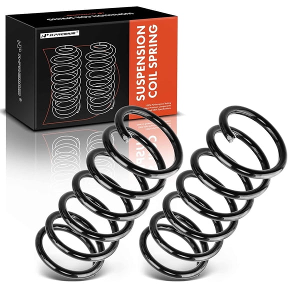 A-Premium 2Pcs Rear Suspension Coil Spring Set Compatible with Nissan Altima 2007-2013, Driver and Passenger Side, Replace# 55020JB01D, 55020JB02E