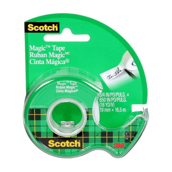Ruban Magic(MC) Scotch® 122-ESF 1 Roleau Par Paquet