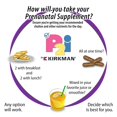thumbnail image 2 of Vitaminas prenatales Kirkman P2i para mujer 120 cápsulas, 2 of 8