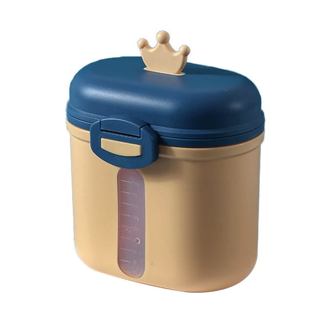 Contenedor portátil de fórmula de leche en polvo Hukapapa, para viajes, guarderías y actividades al aire libre, estilo 6M