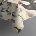 thumbnail image 4 of Beige Chicken Breed Pattern Rectangle Tablecloth 60"x120",Waterproof Polyester Rectangle Table Cloth, Wipeable Spillproof Polyester Tablecloth for Dining, Camping, Indoor and Outdoor, 4 of 6