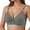 H125-Dark Gray, variant on Wireless Bras For Women Jacquard Bra Thin Cup Elderly Women Everyday Bras Large Size Bras No Underwire Comfy Tshirt Bra Comfy T-Shirt Bras