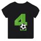 thumbnail image 3 of Camiseta de algodón con estampado de números de fútbol para niños y niñas, divertida camiseta de dibujos animados para cumpleaños de 1, 2, 3, 4, 5, 6, 7, 8 y 9 años, 3 of 5