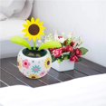 thumbnail image 4 of Inteprter Maceta con energía solar Columpio de baile Gadgets de alféizar Decoraciones interiores de automóviles Girasol Decoración de Decoración del hogar girasol, 4 of 6