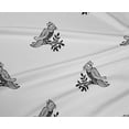 thumbnail image 4 of oneOone Polyester Lycra Fabric Bird Block Print Fabric By Yard 56 Inch Wide, 4 of 4