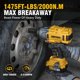 thumbnail image 2 of Llave de impacto ALLOY POWER ACW2000 2000 N·m sin escobillas 20V, 2 of 7