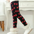 thumbnail image 4 of Yuanyu 3-10T Girl Footless Tights Leggings Little and Big Girl Winter Thick Warm Skinny Legging Fleece Lined Stretchy Pants, 4 of 5