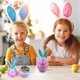 thumbnail image 5 of Decoración de mesa con huevos de Pascua, regalo sorpresa para niños, familia y amigos, colorido., 5 of 8