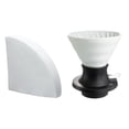 thumbnail image 1 of Gotero de inmersión cerámico Hario V60 "Switch", 200 ml, blanco, 1 of 4