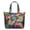 Exotic, variant on Bohemian Mala Art Duffel Indian Style Trippy Meditation Travel Tote, Abstract Geometric Pattern Weekender Bag for Zen Spiritual Energy