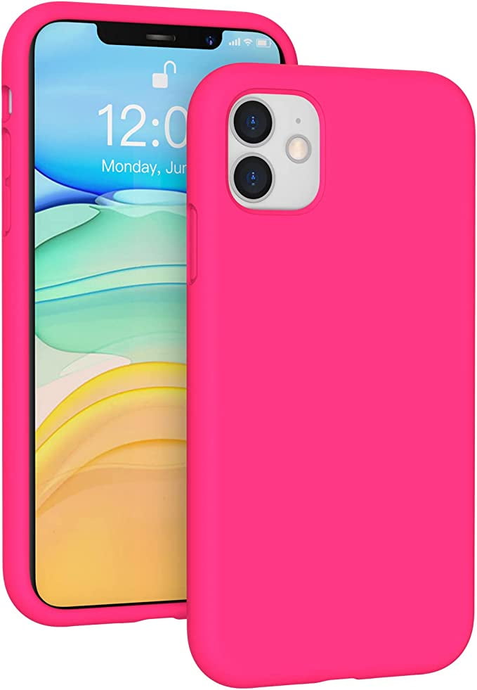 Designed for iPhone 11 Silicone Case, Protection Shockproof Dropproof