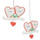 thumbnail image 2 of Día De San Valentín Colgante Pareja Llavero Colgante En Forma De Corazón San Valentín Pvc Colgante Regalo Para Amigo Cónyuge seitruly HA034537-02, 2 of 6