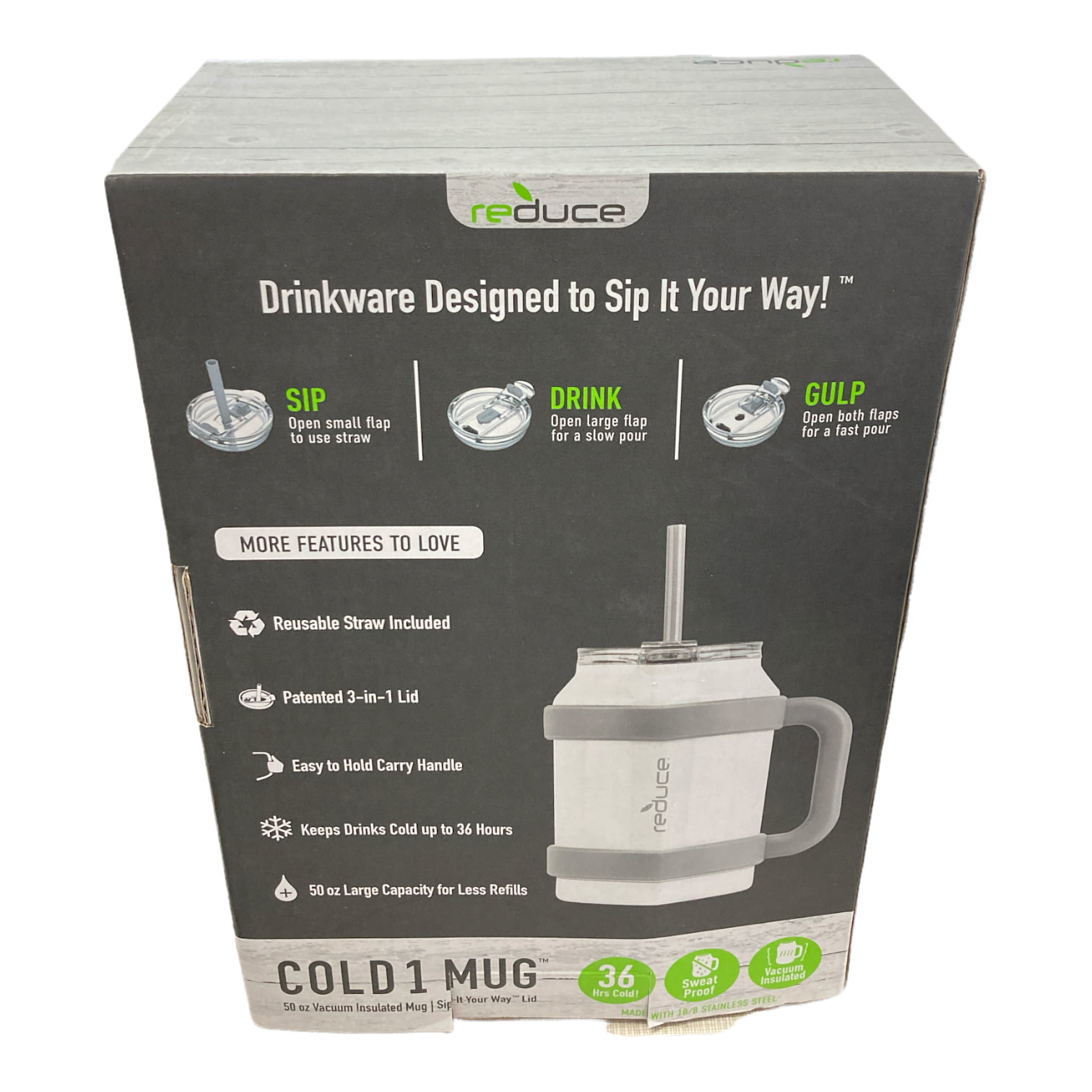 Reduce® 50 oz. COLD1 Mug - Spirit Products Ltd.