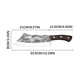 thumbnail image 3 of Slaying Knife Hand Made Knife Steel Kitchen Knives For Cutting Boning And Chopping Needs With Handle With Sheath, 3 of 9