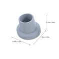 thumbnail image 3 of 4pcs Non-Slip Rubber Feet For Shower Chair Bath Stool Shower Chair Leg Cap Non-Slip Replacement Feet Covers Chair Leg Floor Protector Chair Leg Cover, 3 of 7