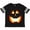 Football Black and White, variant on Inktastic Toothy Grin Pumpkin Face in Orange Glow Boys or Girls Toddler T-Shirt