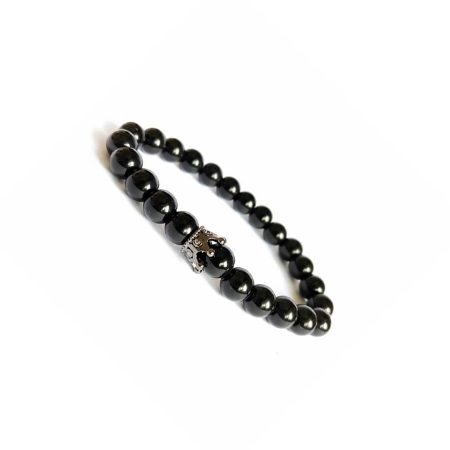 Minnieouse de cuentas, muñequera, colgante de mano, mano de obra fina, tamaño compacto, ajustable, decorativa, joyería de moda, adorno Ropa, zapatos y accesorios Miscelánea Negro