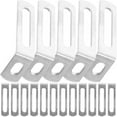 thumbnail image 2 of HLONK Adjustable L-Shape Corner Brace with Slot 20PCS Metal Joint Right Angle Brackets, 2 of 7